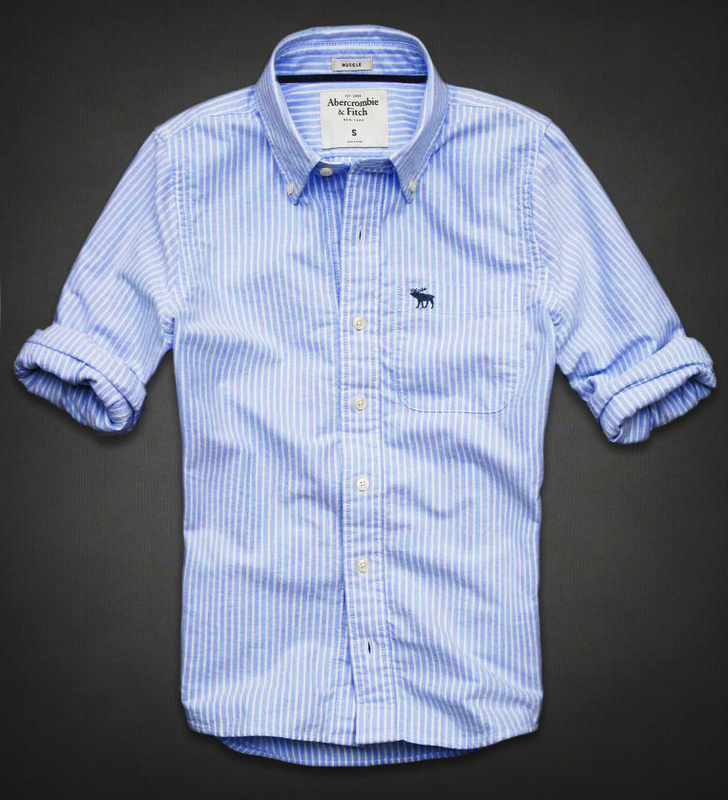 Abercrombie Fitch Hombres Espesar Camisa AF7020